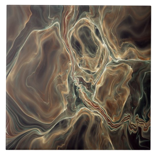 フラクタルモダンセラミックタイル タイル (正面)