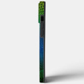 フラクタルモダンマソニックモノグラムの Case-Mate iPhoneケース (裏面 / 左)