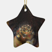 フラクタルユーカスタムの星オーナメント セラミックオーナメント (左)
