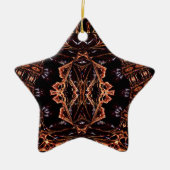 フラクタルユーカスタムの星オーナメント セラミックオーナメント (正面)