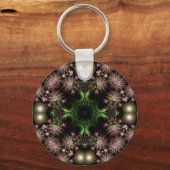 フラクタルリースキーチェーン キーホルダー (正面)