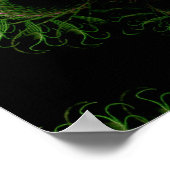 フラクタルリースポスター ポスター (角)