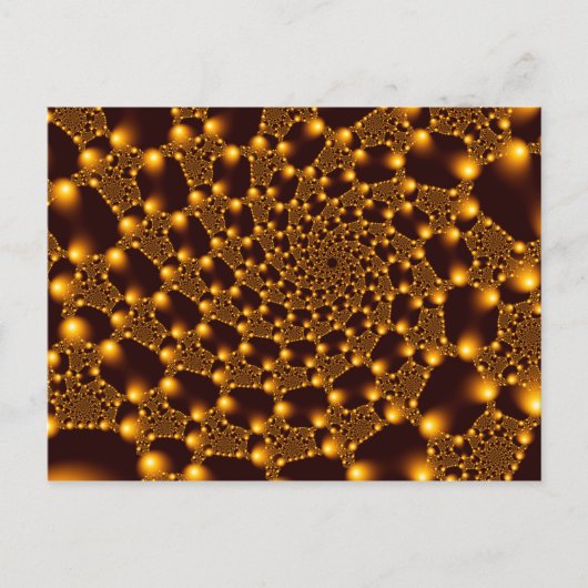フラクタルレースの作品 ポストカード (正面)