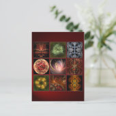 フラクタル世界 ポストカード (スタンド正面)