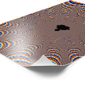 フラクタル中央 – フラクタル芸術 フォトプリント            (角)