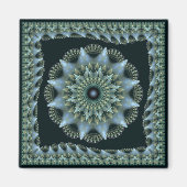 フラクタル光輝星装飾 マグネット (正面)