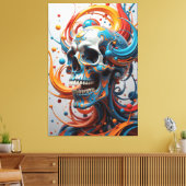 フラクタル再生 キャンバスプリント (インサイチュ (リビング))