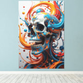 フラクタル再生 キャンバスプリント (インサイチュ (ウッドフロア))