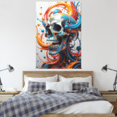 フラクタル再生 キャンバスプリント (インサイチュ (寝室))