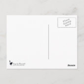 フラクタル前面 ポストカード (裏面)