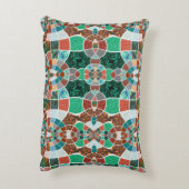 フラクタル効果が少ない画像の繰り返し アクセントクッション (裏面(縦))