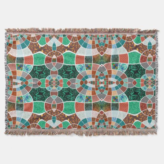 フラクタル効果が少ない画像の繰り返し スローブランケット (正面)