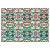 フラクタル効果が少ない画像の繰り返し テーブルクロス (正面(横))