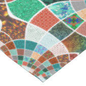 フラクタル効果が少ない画像の繰り返し テーブルクロス (アングル)