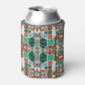 フラクタル効果が少ない画像の繰り返し 缶クーラー (缶正面)