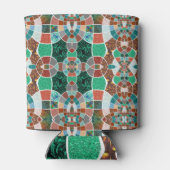 フラクタル効果が少ない画像の繰り返し 缶クーラー (裏面)