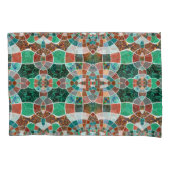 フラクタル効果の少ない画像の繰り返し 枕カバー (正面左)