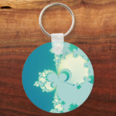 フラクタル化キノコ キーホルダー (正面)