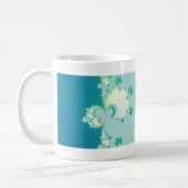 フラクタル化キノコ コーヒーマグカップ (左)