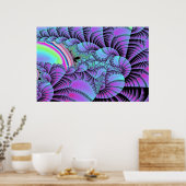 フラクタル化石 ポスター (キッチン)