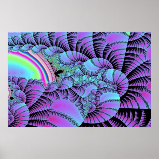 フラクタル化石 ポスター (正面)