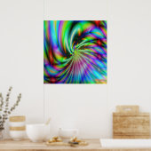 フラクタル反転4 ポスター (キッチン)