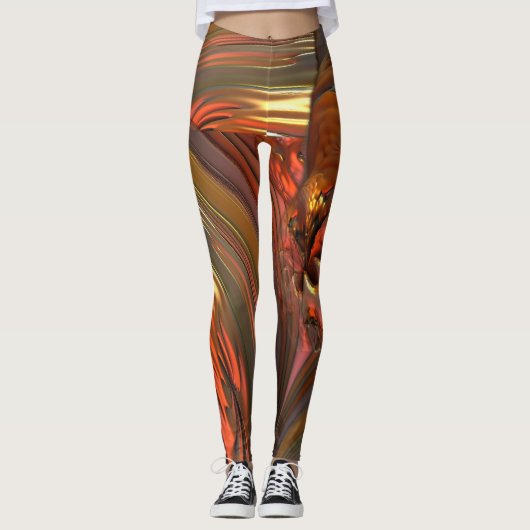 フラクタル喜び レギンス (正面)