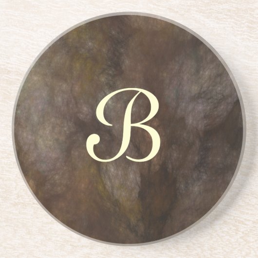 フラクタル大理石シリーズ–10-- – ブラントコースター – -1 of コースター (正面)