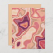 フラクタル大理石抽象芸術アートスクラップブック (正面/裏面)