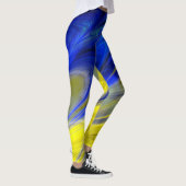 フラクタル大理石4-6 レギンス (右)