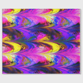 フラクタル大理石7Aラッピング紙 ラッピングペーパー (フラット)