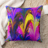 フラクタル大理石7A クッション (ブランケット)