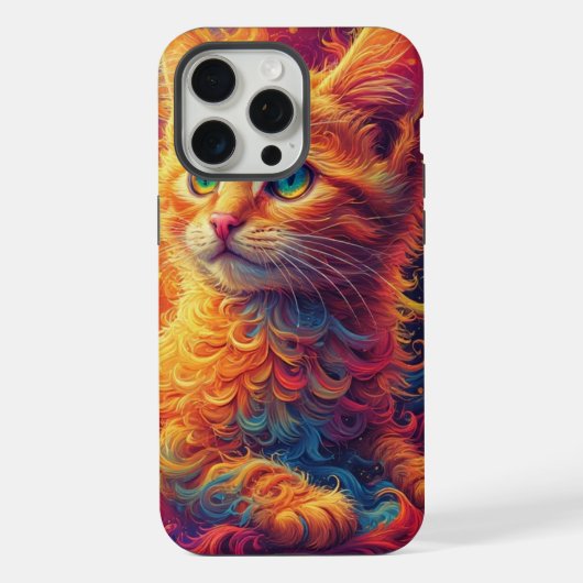 フラクタル子猫 iPhoneケース (裏面)