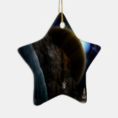 フラクタル宇宙の探索 セラミックオーナメント (右)