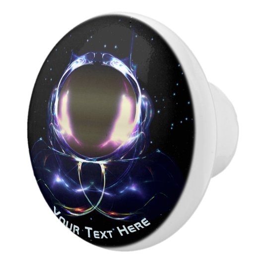 フラクタル宇宙飛行士 セラミックノブ (右)