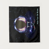 フラクタル宇宙飛行士 タペストリー (正面)