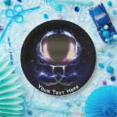 フラクタル宇宙飛行士 ペーパープレート (パーティー)