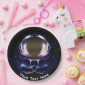 フラクタル宇宙飛行士 ペーパープレート (パーティー)