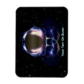 フラクタル宇宙飛行士 マグネット (縦)