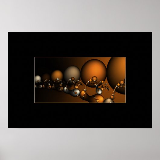 フラクタル宝石 ポスター (正面)