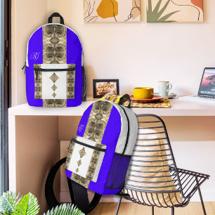 フラクタル対称プリントカットソーBackpack プリントバックパック