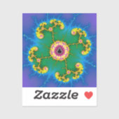 フラクタル島曼荼羅 シール (シート)