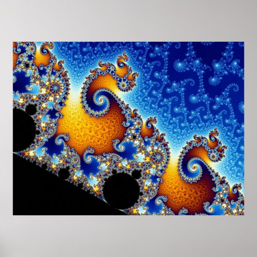 フラクタル形状を設定する ポスター (正面)