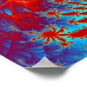 フラクタル性結合染料 ポスター (角)
