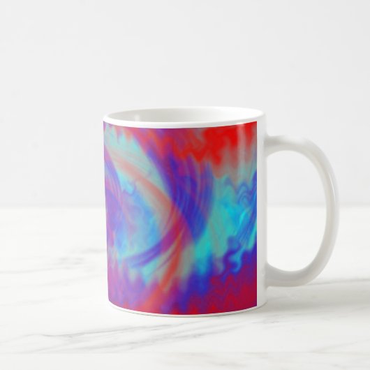 フラクタル抽象芸術マググ コーヒーマグカップ (右)
