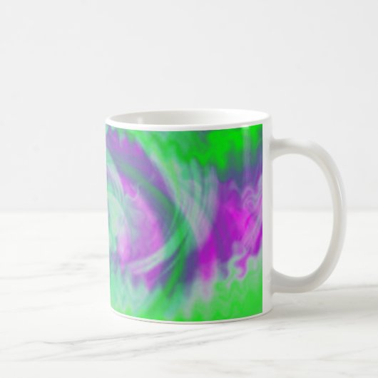 フラクタル抽象芸術マググ コーヒーマグカップ (右)