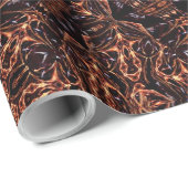 フラクタル抽象芸術ラッピング紙 ラッピングペーパー (ロールコーナー)