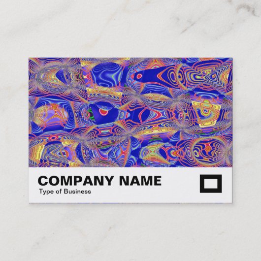 フラクタル抽象芸術061012a 名刺 (正面)