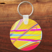 フラクタル抽象芸術061012e キーホルダー (正面)