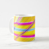 フラクタル抽象芸術061012e コーヒーマグカップ (正面左)